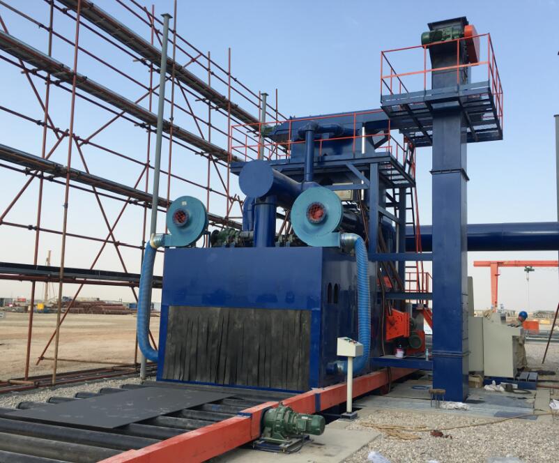 江蘇拋丸機(jī)除銹設(shè)備 使用鋼板拋丸機(jī)怎么做才能使鋼板表面防腐處理效果好