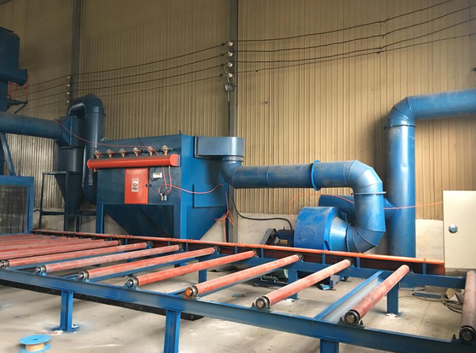 江蘇拋丸機除銹設備 輥道式拋丸機安裝方案及注意事項